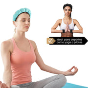 Diadema Glow + muñequeras super absorbentes (Pack de 2 unidades)