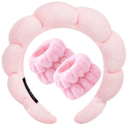 Diadema Glow + muñequeras super absorbentes (Pack de 2 unidades)