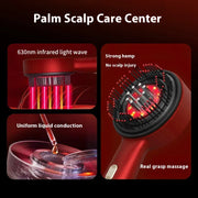 Escova de massagem LED Capilux Pro