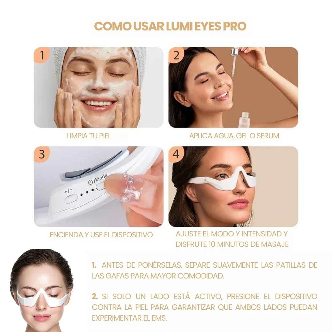 Lumi Eyes Pro LED y EMS - Mimar by Maria